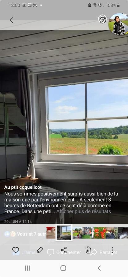 호후예트 Au Ptit Coquelicot 빌라 외부 사진